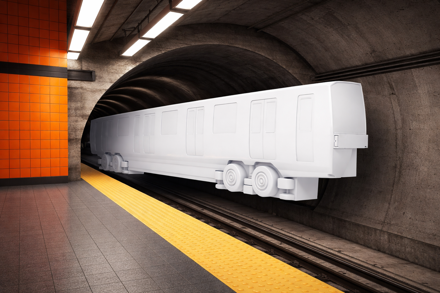Montreal MR-73 inspired metro car